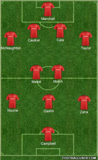 Cardiff City Formation 2014