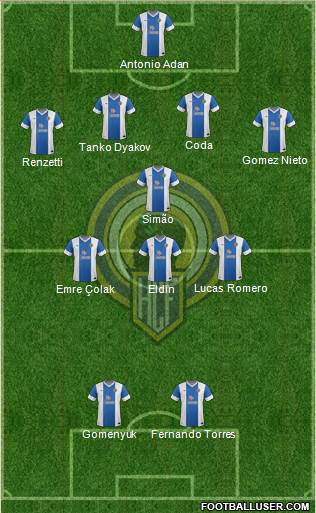 Hércules C.F., S.A.D. Formation 2014