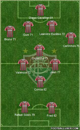 Fluminense FC Formation 2014