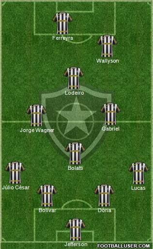 Botafogo FR Formation 2014