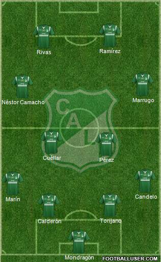 AC Deportivo Cali Formation 2014