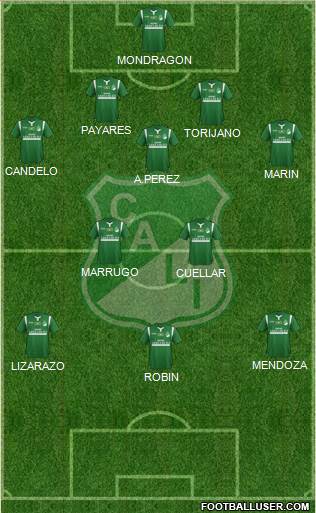 AC Deportivo Cali Formation 2014