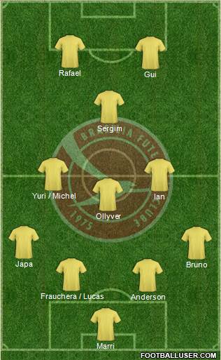 Brasília FC Formation 2014