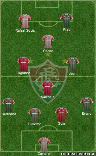 Fluminense FC Formation 2014