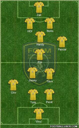 FC Sochaux-Montbéliard Formation 2014