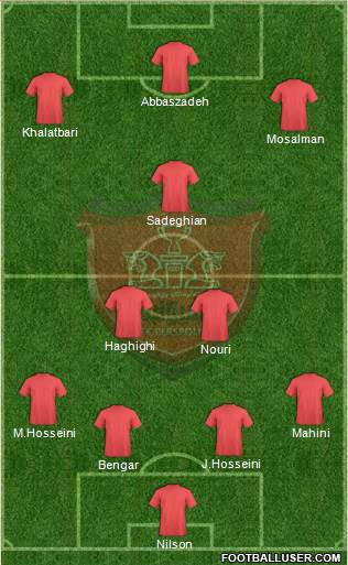 Persepolis Tehran Formation 2014