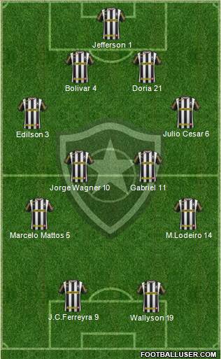 Botafogo FR Formation 2014