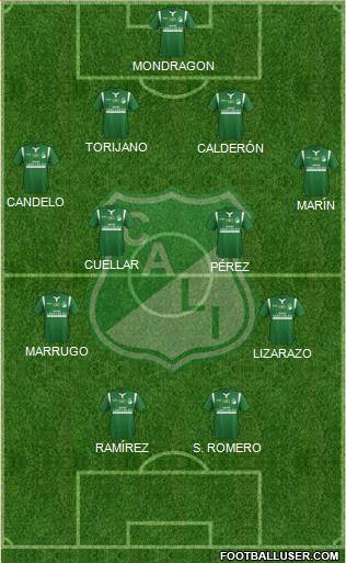 AC Deportivo Cali Formation 2014