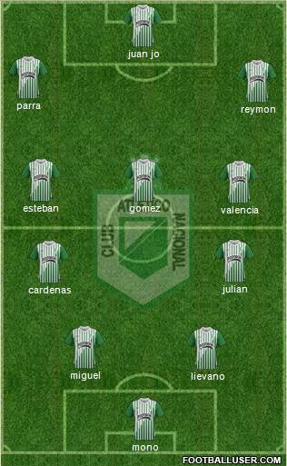 CDC Atlético Nacional Formation 2014