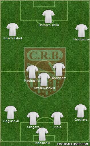 Chabab Riadhi Belouizdad Formation 2014