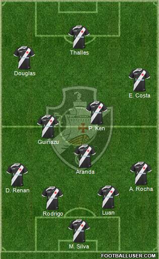 CR Vasco da Gama Formation 2014