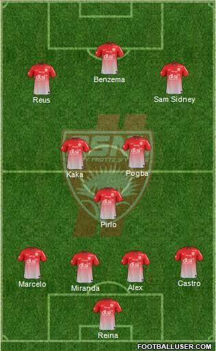 A.S. Nancy Lorraine Formation 2014