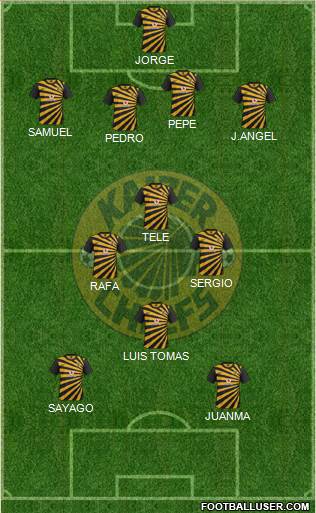 Kaizer Chiefs Formation 2014