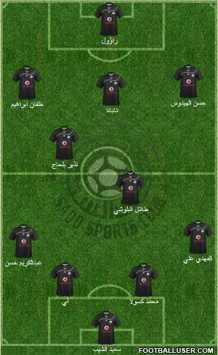 Al-Sadd Sports Club Formation 2014