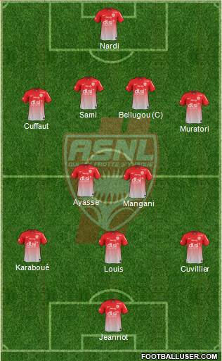 A.S. Nancy Lorraine Formation 2014