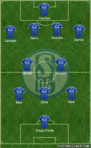 FC Schalke 04 Formation 2014