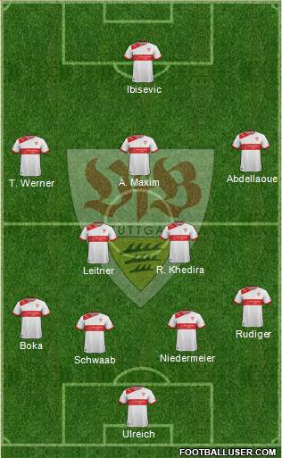 VfB Stuttgart Formation 2014