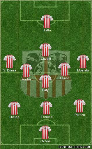 Athletic Club Ajaccien Football Formation 2014