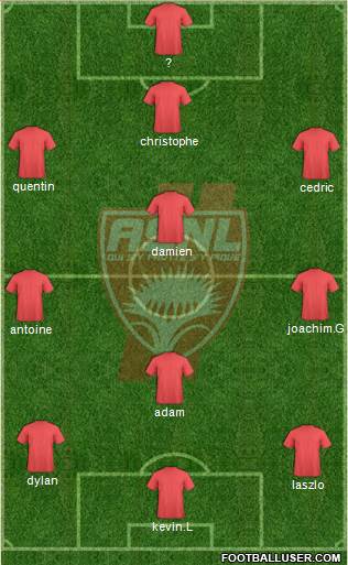 A.S. Nancy Lorraine Formation 2014