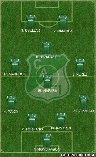 AC Deportivo Cali Formation 2014