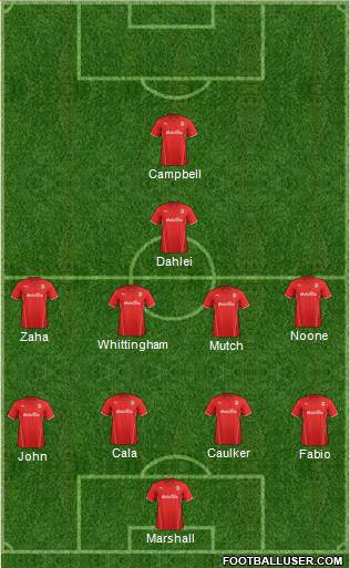 Cardiff City Formation 2014