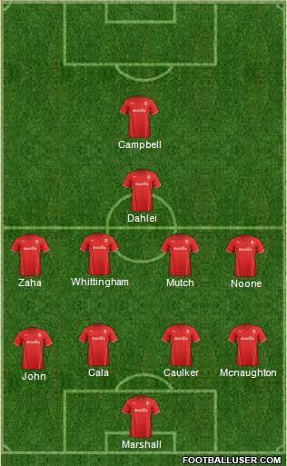 Cardiff City Formation 2014