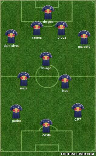 New York Red Bulls Formation 2014