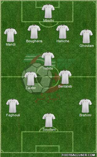 Algeria Formation 2014