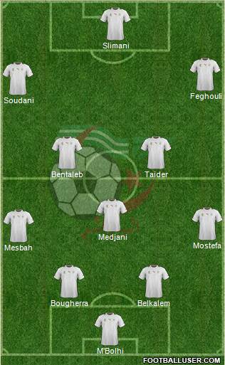 Algeria Formation 2014