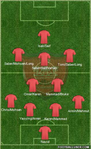 Persepolis Tehran Formation 2014