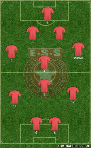 Etoile Sportive du Sahel Formation 2014