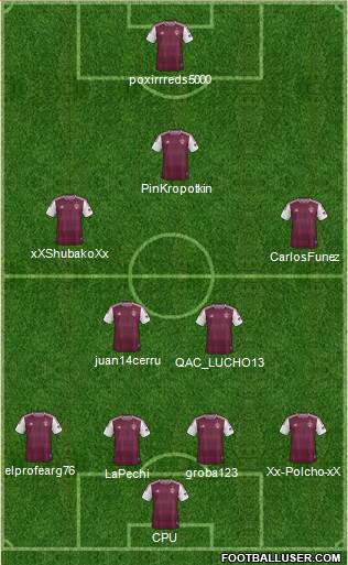 Colorado Rapids Formation 2014