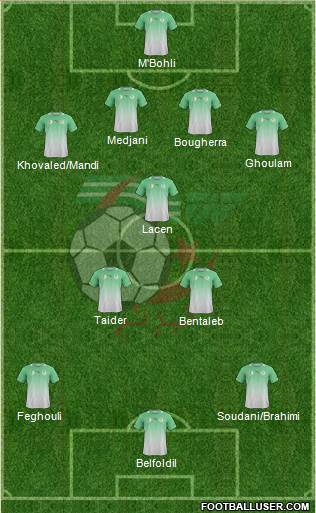 Algeria Formation 2014