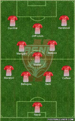 A.S. Nancy Lorraine Formation 2014