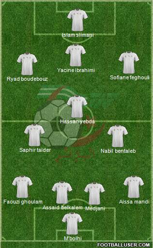 Algeria Formation 2014