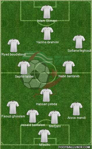 Algeria Formation 2014