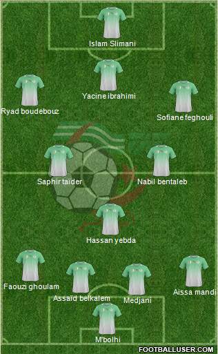 Algeria Formation 2014