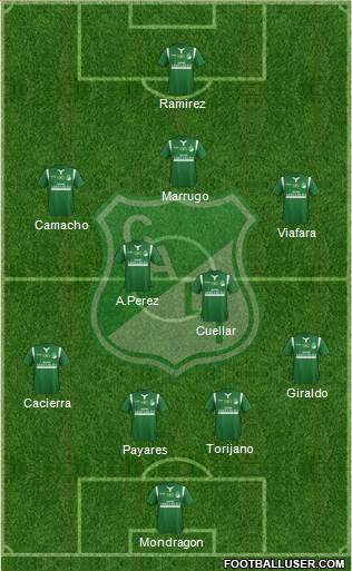 AC Deportivo Cali Formation 2014