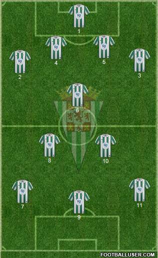 Córdoba C.F., S.A.D. Formation 2014