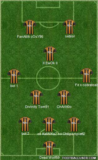 Hull City Formation 2014