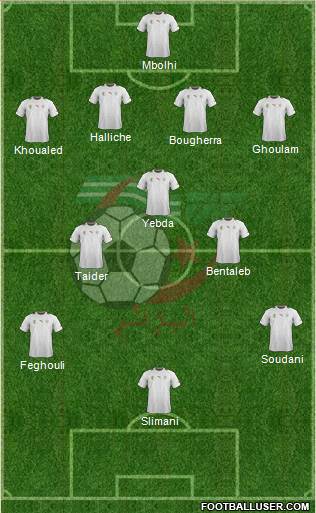 Algeria Formation 2014