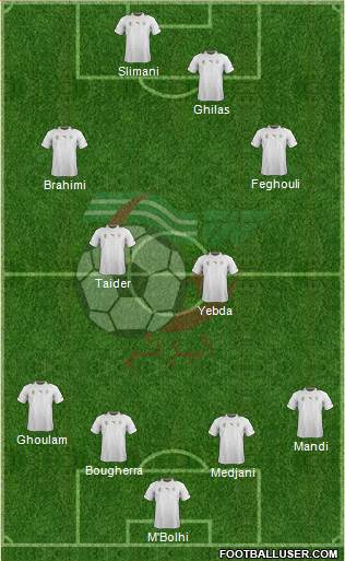 Algeria Formation 2014