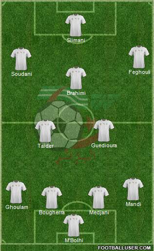 Algeria Formation 2014