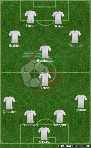 Algeria Formation 2014