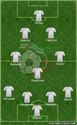 Algeria Formation 2014