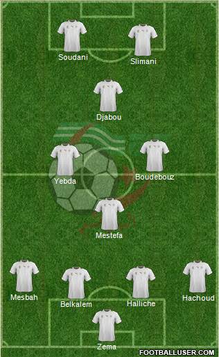 Algeria Formation 2014