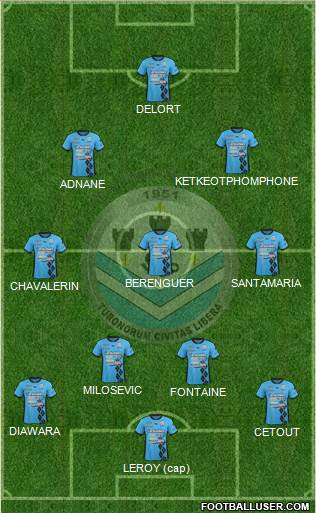 Tours Football Club Formation 2014