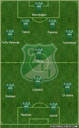 AC Deportivo Cali Formation 2014