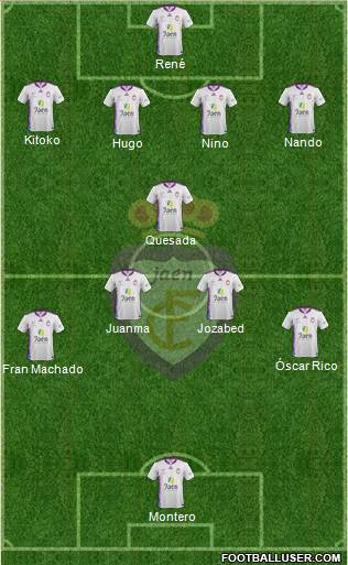 Real Jaén C.F. Formation 2014