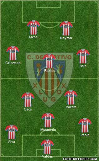 C.D. Lugo Formation 2014